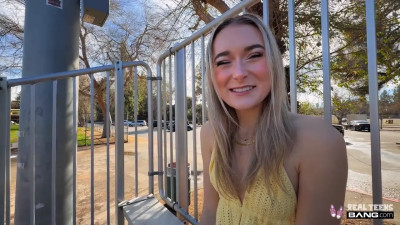 Thea Summers - Kinky Blonde Thea Summers Fucks In Public And Gets A Creampie 18 02 2025