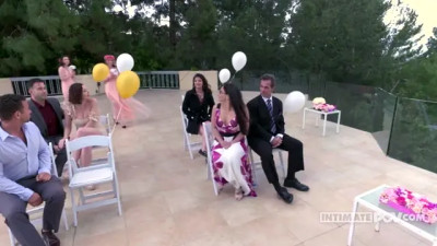 Casey Calvert, Riley Reid, Athena Faris - The Hot Bride And Her Naughty Bridesmaids
