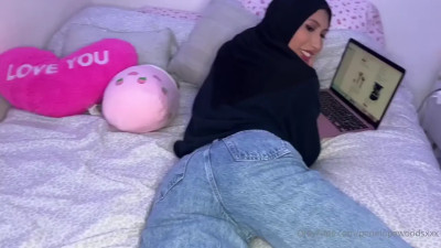 Penelope Woods - Hijab Stepsister Anal POV