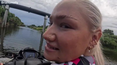 Harley King - Thick Blonde Gets Fucked On The Water Riding A Big Dick On A Jet Ski
