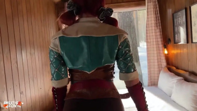 OnlyFans Sweetie Fox Triss Merigold Deepthroat Cock And Rough Fucks
