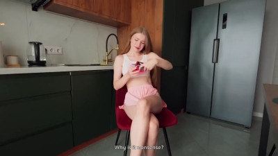 Diana Rider - Stepsister Lost Her Wet Tight Pussy In Truth Or Dare Game